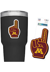UMIN MAROON Foam Finger STCKR
