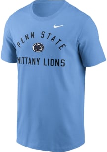 Penn State Nittany Lions Light Blue Nike Cotton Short Sleeve T Shirt