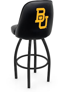 Baylor Bears Padded Swivel Pub Stool - Black