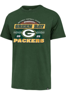 47 Green Bay Packers Green 2025 Schedule Short Sleeve Fashion T Shirt