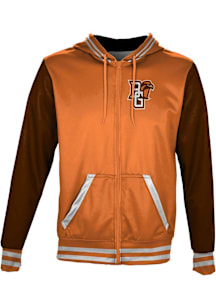ProSphere Bowling Green Falcons Mens Orange Letterman Light Weight Jacket