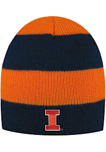 LogoFit Illinois Fighting Illini Navy Blue Columbia Mens Knit Hat