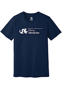 Summit Sportswear Drexel Dragons Navy Blue College of Medicine Short Sleeve T Shirt