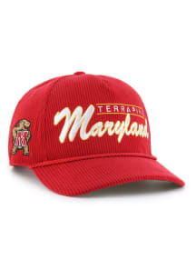 47 Red Maryland Terrapins Double Header Hitch Adjustable Hat