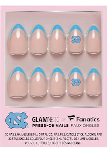 North Carolina Tar Heels Glamnetic Press On Nails Cosmetics