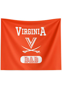 Virginia Cavaliers Dad 34x40 Tapestry Blanket