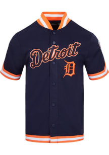 Pro Standard Detroit Tigers Mens Navy Blue Classic Jersey