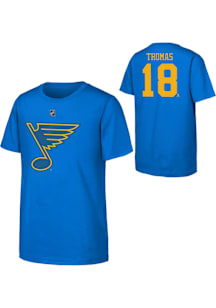 Robert Thomas St Louis Blues Youth Blue Flat NN Player Tee