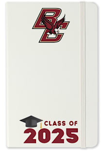 Boston College Eagles Class of 25 team logo Notebook and Folder - White