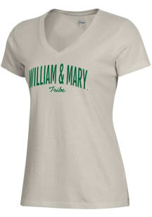 Gear for Sports William &amp; Mary Tribe Womens Brown Mia Short Sleeve T-Shirt