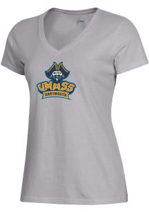 Gear for Sports University of Massachusetts Dartmouth Womens Grey Mia Short Sleeve T-Shirt