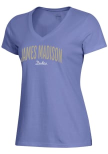 Gear for Sports James Madison Dukes Womens Lavender Mia Short Sleeve T-Shirt