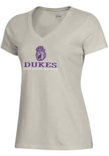 Gear for Sports James Madison Dukes Womens Brown Mia Short Sleeve T-Shirt