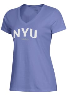 Gear for Sports NYU Violets Womens Lavender Mia Short Sleeve T-Shirt