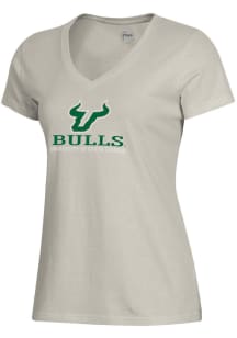 Gear for Sports South Florida Bulls Womens Brown Mia Short Sleeve T-Shirt