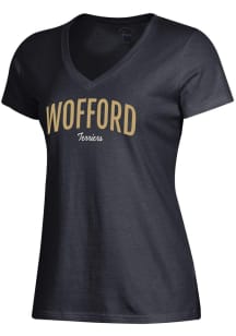 Gear for Sports Wofford Terriers Womens Black Mia Short Sleeve T-Shirt