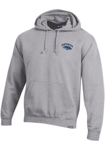 Gear for Sports Nevada Wolf Pack Mens Grey Big Cotton Long Sleeve Hoodie