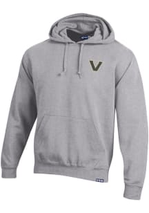 Gear for Sports Vanderbilt Commodores Mens Grey Big Cotton Long Sleeve Hoodie