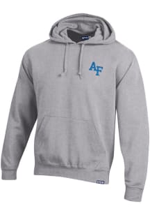 Gear for Sports Air Force Falcons Mens Grey Big Cotton Long Sleeve Hoodie