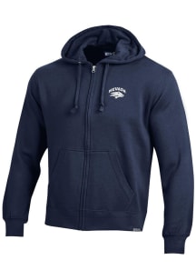 Gear for Sports Nevada Wolf Pack Mens Blue Big Cotton Long Sleeve Full Zip Jacket
