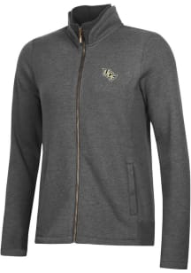 Gear for Sports UCF Knights Womens Grey Relaxed Luxe Long Sleeve Full Zip Jacket