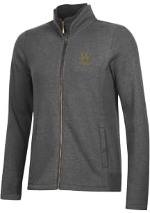 Gear for Sports Wofford Terriers Womens Grey Relaxed Luxe Long Sleeve Full Zip Jacket