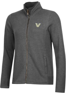 Gear for Sports Vanderbilt Commodores Womens Grey Relaxed Luxe Long Sleeve Full Zip Jacket