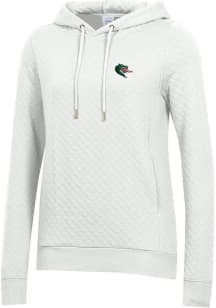 Gear for Sports UAB Blazers Womens White Relaxed Quilted Hooded Sweatshirt