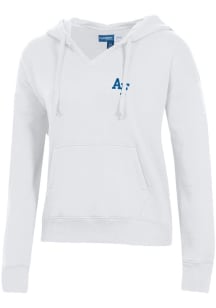Gear for Sports Air Force Falcons Womens White Big Cotton Hooded Sweatshirt