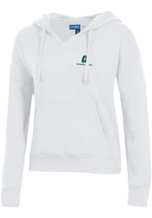Gear for Sports UNCC 49ers Womens White Big Cotton Hooded Sweatshirt