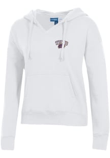 Gear for Sports Western Carolina Womens White Big Cotton Hooded Sweatshirt