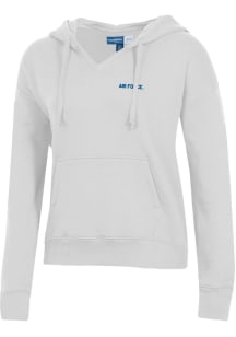Gear for Sports Air Force Falcons Womens Grey Big Cotton Hooded Sweatshirt