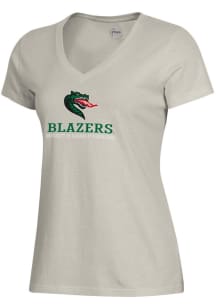 Gear for Sports UAB Blazers Womens Brown Mia Short Sleeve T-Shirt