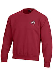 Gear for Sports Massachusetts Minutemen Mens Cardinal Big Cotton Long Sleeve Crew Sweatshirt