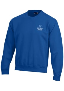 Gear for Sports Buffalo Bulls Mens Blue Big Cotton Long Sleeve Crew Sweatshirt