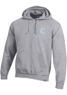 Gear for Sports Columbia College Cougars Mens Grey Big Cotton Long Sleeve Hoodie