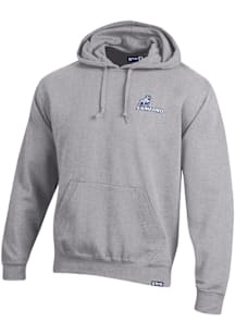 Gear for Sports Samford University Bulldogs Mens Grey Big Cotton Long Sleeve Hoodie