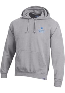 Gear for Sports Buffalo Bulls Mens Grey Big Cotton Long Sleeve Hoodie