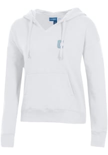 Gear for Sports Columbia College Cougars Womens White Big Cotton Hooded Sweatshirt