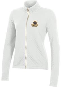 Gear for Sports University of Massachusetts Dartmouth Womens White Relaxed Quilted Long Sleeve Ful..