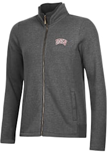 Gear for Sports UNLV Runnin Rebels Womens Grey Relaxed Luxe Long Sleeve Full Zip Jacket