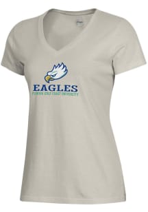 Gear for Sports Florida Gulf Coast Eagles Womens Brown Mia Short Sleeve T-Shirt