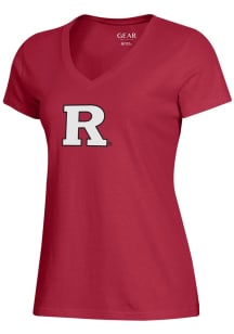 Rutgers Scarlet Knights Red Gear for Sports Mia Short Sleeve T-Shirt