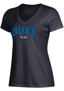 Gear for Sports Duke Blue Devils Womens Black Mia Short Sleeve T-Shirt