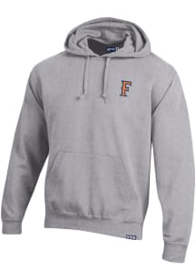 Gear for Sports Cal State Fullerton Titans Mens Grey Big Cotton Long Sleeve Hoodie