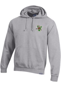 Gear for Sports Vermont Catamounts Mens Grey Big Cotton Long Sleeve Hoodie