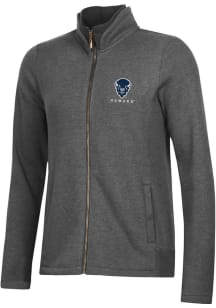 Gear for Sports Howard Bison Womens Grey Relaxed Luxe Long Sleeve Full Zip Jacket