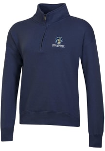 Gear for Sports George Washington Revolutionaries Womens Blue Big Cotton 1/4 Zip Pullover