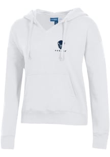 Gear for Sports Howard Bison Womens White Big Cotton Hooded Sweatshirt