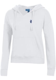 Gear for Sports Rice Owls Womens White Big Cotton Hooded Sweatshirt